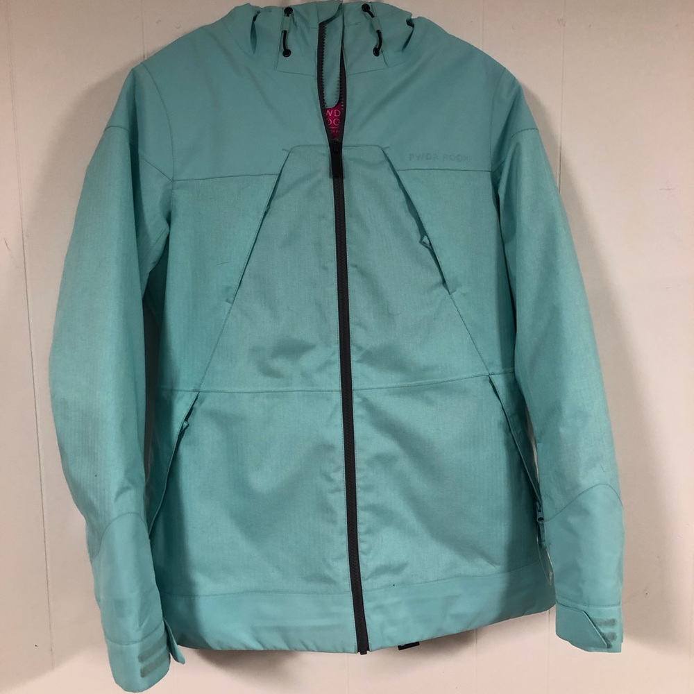 Blue ski jacket